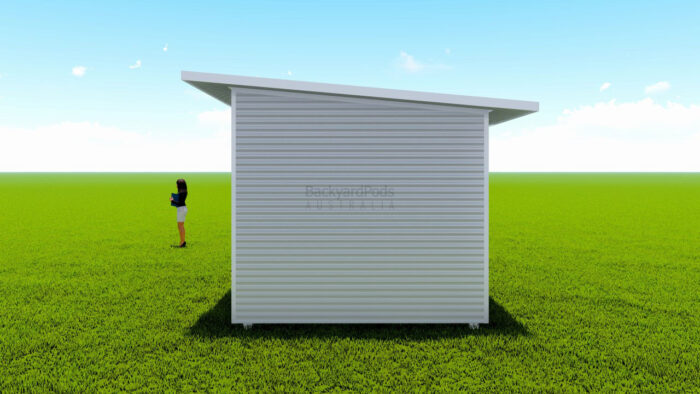 Backyard Pods flat pack kit with eaves 3m x 15m